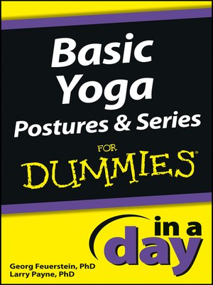 cover image of Basic Yoga Postures and Series In a Day For Dummies